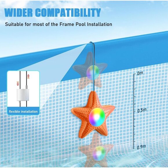 LED Pool Lights,20W Smart Color Changing with APP Control,Waterproof Underwater - Picture 1 of 11